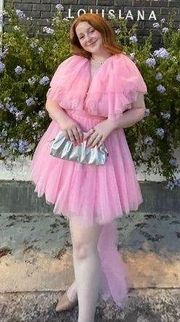 Frock Candy Pink Tulle Dress