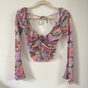 Urban Outfitters Retro Floral Top