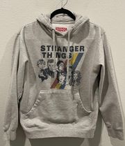 STRANGER THINGS Grey Hoodie