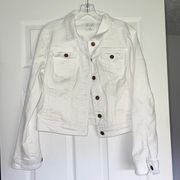 White Denim Jacket