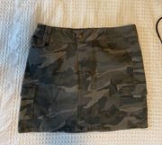 Camo Pocket Mini Skirt 