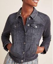 Anthropologie pilcro grey denim jacket