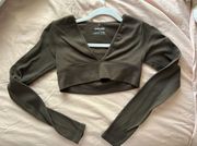 Long Sleeve Crop Top