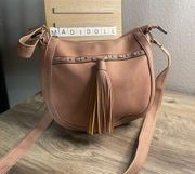 Steve Madden  Pink/Blush Fringe Crossbody Bag