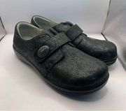 Alegria Joleen Tar Tooled Comfort Shoes Leather Low Heel Non Slip 42 US 11.5