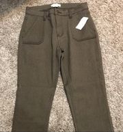 Olive Green Skinny Jeans