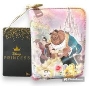 Loungefly Disney Beauty and the Beast Portrait Small Zip Wallet