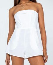 White Romper