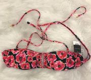 4/$25 NWT TOPSHOP Floral Bikini Swim Top Sz 6