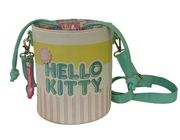 Loungefly Hello Kitty “Cup O’ Kitty” crossbody handbag. Pink, Sanrio,