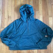 Lululemon Scuba Crop Half Zip Size XL