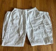 White  Cargo Pants