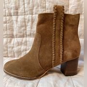 Coconuts by Matisse Cowgirl / Western Style Suede Leather Ankle Booties - 8.5M