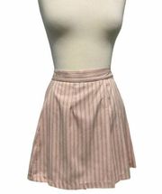 City Triangles 90s Vintage Wrap Mini Skirt Striped Pink 5