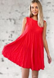 Ecoté Red Swing Dress