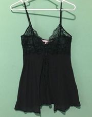 NWOT Victoria’s Secret black chemise