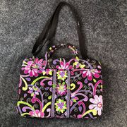 Vera Bradley Floral Hard Shell Laptop Bag Travel Carry Case School Work Business