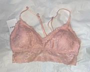 Pink Lace Bralette