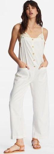 Billabong Beach Cruiser Wide-Leg Overalls (L)