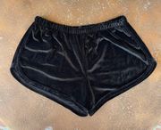 Brandy Melville velvet shorts