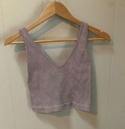 Ribbed Crop Top Tank M/L