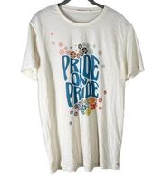 Marine Layer Women's Pride on Pride T-Shirt Size‎ M Floral Print