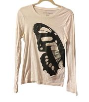 NORMA KAMALI BUTTERFLY LONG SLEEVE TEE