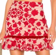 Lovers + Friends Revolve Floral Skirt Women’s XL