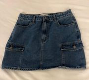 Boutique Denim Skirt