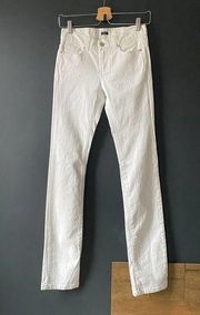 Joseph White Straight Leg Jeans