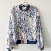 Free‎ People Silky Padded Bomber Jacket