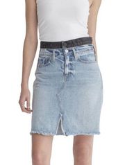 NWT Hudson Lulu Denim Jean Skirt in Rebound Size 27