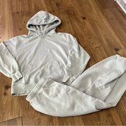 Aritzia TNA Hoodie & Jogger Set