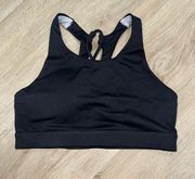 Lululemon Athletica black sports bra - Size 4