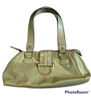 APT 9 Spring Green Leather Shoulder Bag