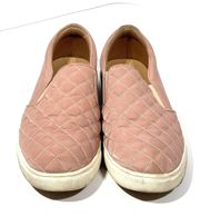 a.new.day Pink Quilted Slip-on Sneakers