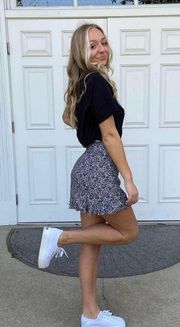 Black And White Skirt