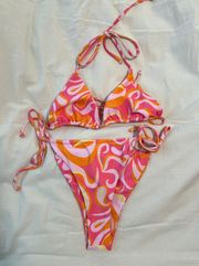 Aurelle Pink Bikini