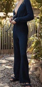 COPY - Free People Beach Women’s Lindsay Sweater Jumpsuit in Navy Large