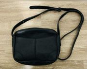 Black Synthetic Leather Bag