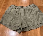 Ava & Viv  women’s linen blend shorts size 1X.