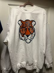 White Auburn Sweatshirt