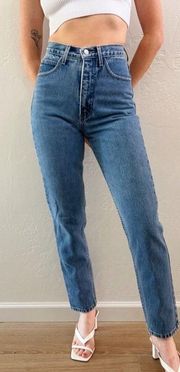 Authentic Vintage 1990's Guess Denim High Rise Straight Leg Jeans