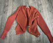 Burnt Orange Cardigan