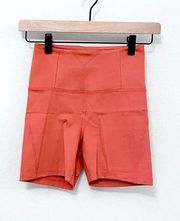 NWT Girlfriend Collective High-Rise Bike Shorts in Orange Size XS