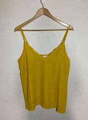 Mustard Yellow Blouse ( L )