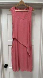 Cuddl Duds modal blend lounge casual dress with pockets size medium EUC