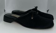 BRIGHTON BLack Slip On Mules Slipper Style Shoes HOLLY Women’s 6.5