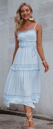 Baby Blue Sun Dress