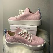 Brixie Pink Platform Sneakers